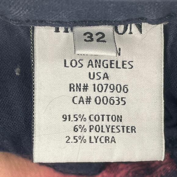 Hudson Women's Nico Super Skinny Midrise Jeans, Sz. 32 Artsy Cosmo Tie Dye Edgy - Picture 4 of 16